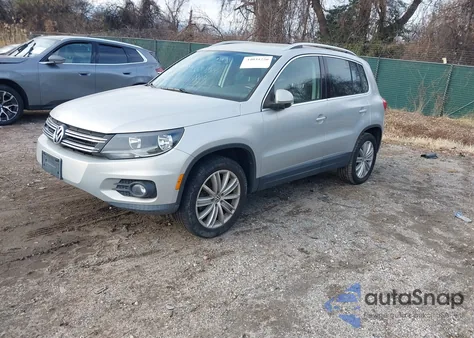 2012 Volkswagen Tiguan Se from USA, damaged, VIN WVGBV7AX9CW538921